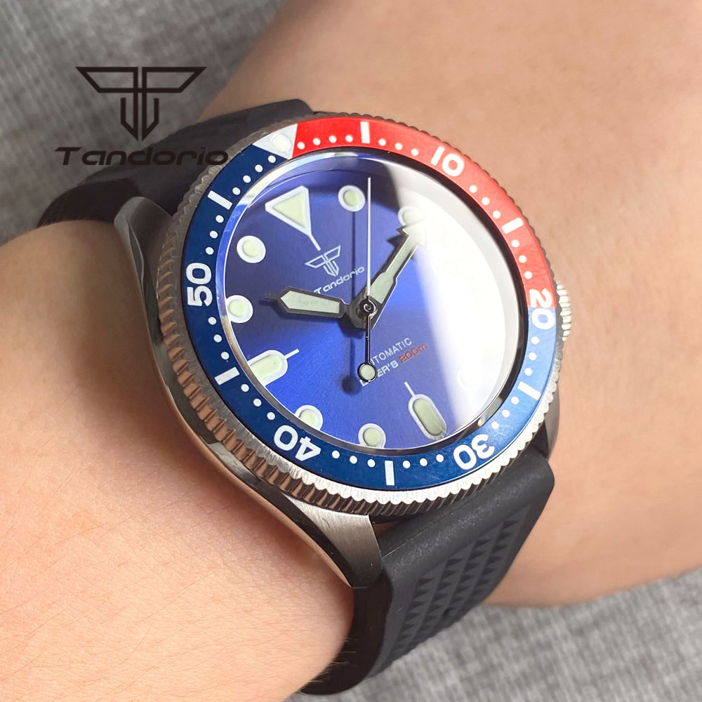 Tandorio NH35A 37mm Automatic  - Rubber Strap Diver avaliação e preço