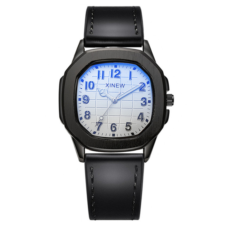 1pc / lot Original XINEW Brand - Leather Watch Band Men avaliação e preço