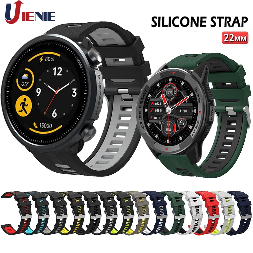 22mm Soft Silicone Watchband f - Silicone Watch Band 22Mm avaliação e preço