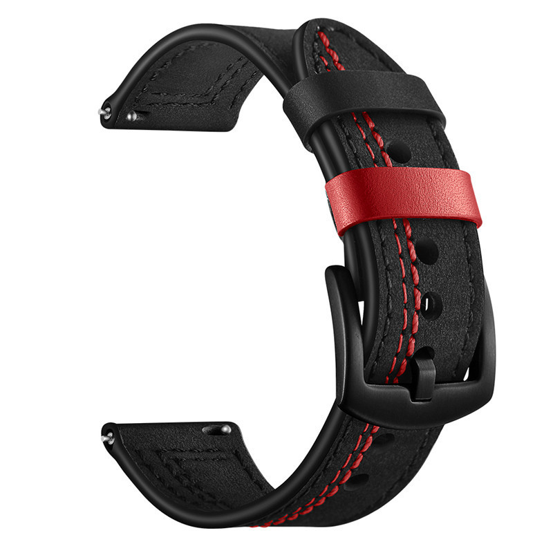 22mm Quick Release Leather Wat - Leather Strap Quick Release avaliação e preço