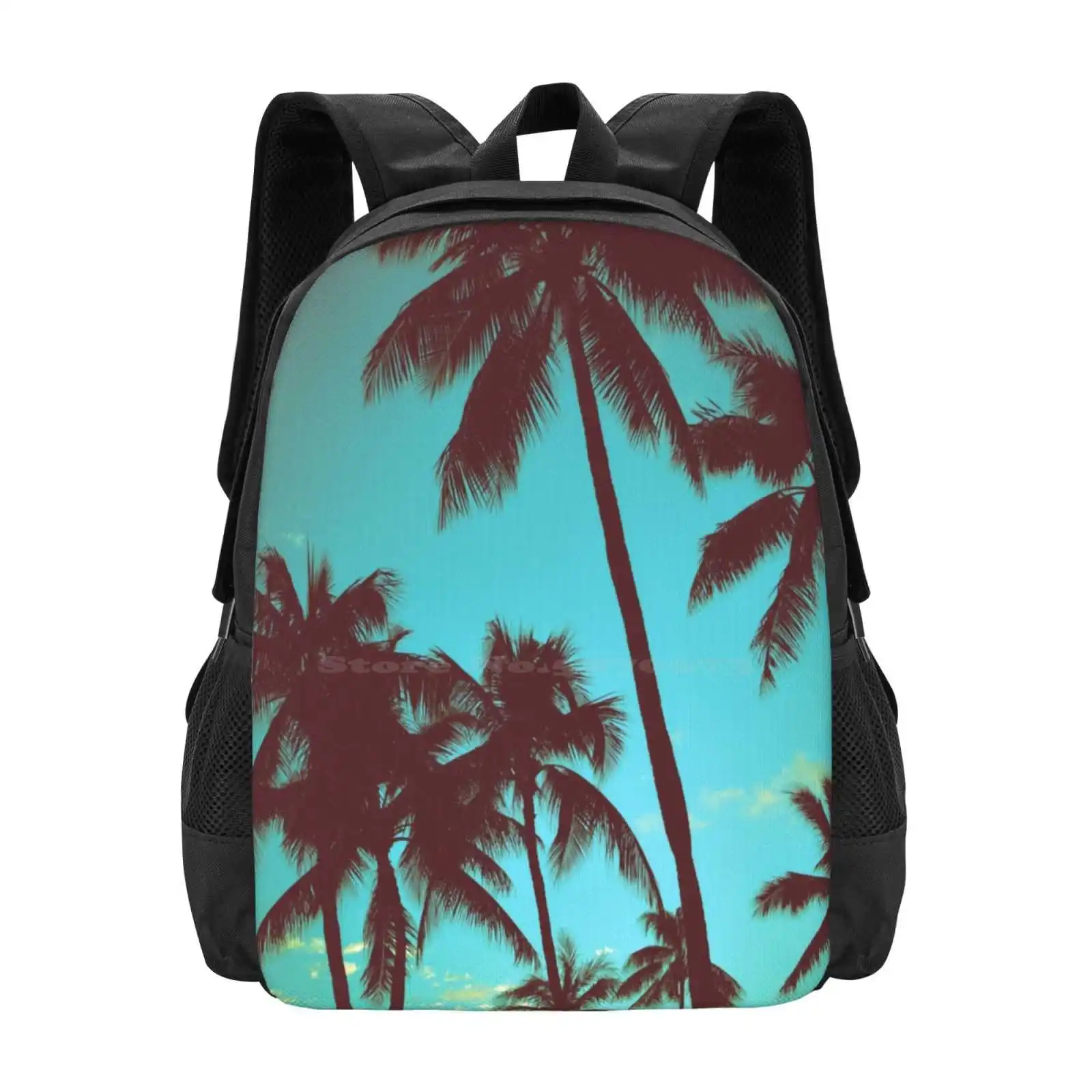Vintage Tropical Palms Pattern - Tropic Strap Vintage avaliação e preço