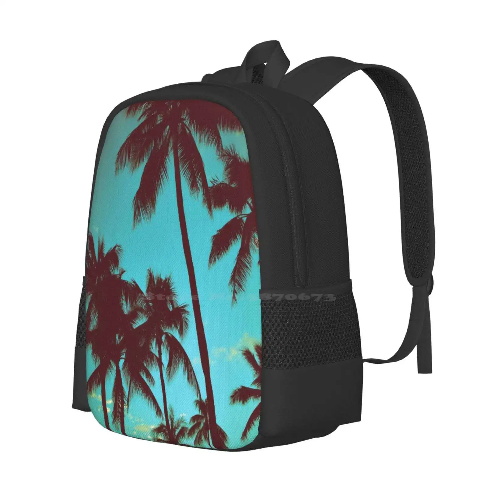 Vintage Tropical Palms Pattern - Tropic Strap Vintage avaliação e preço