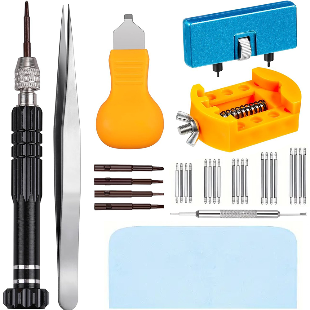 32 pcs Watch Battery Replaceme - Spring Bar Tool Set avaliação e preço