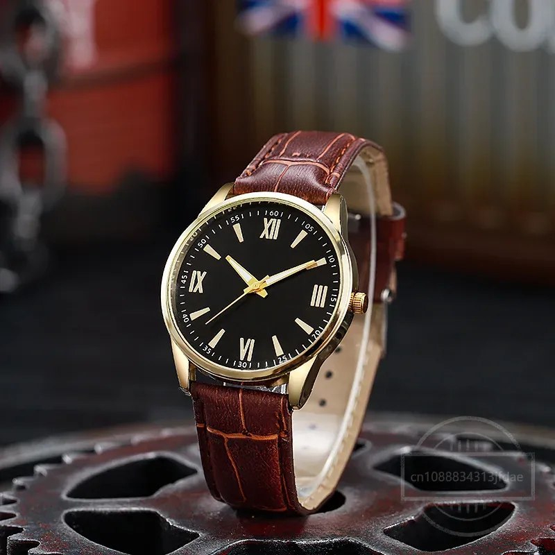 Luxury Minimalist Watch for Me - Leather Watch Band Men avaliação e preço