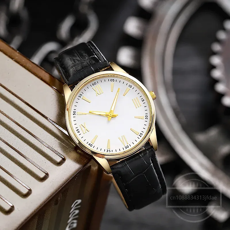 Luxury Minimalist Watch for Me - Leather Watch Band Men avaliação e preço