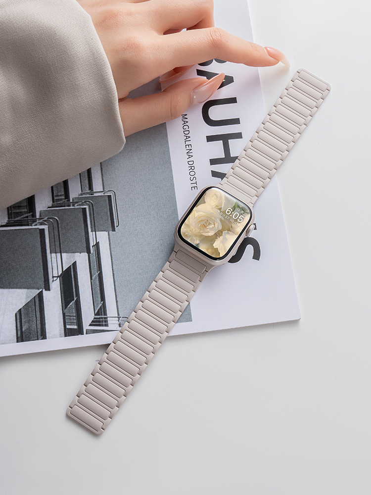 Magnetic Silicone Strap For Ap - Milanese Loop Magnetic avaliação e preço