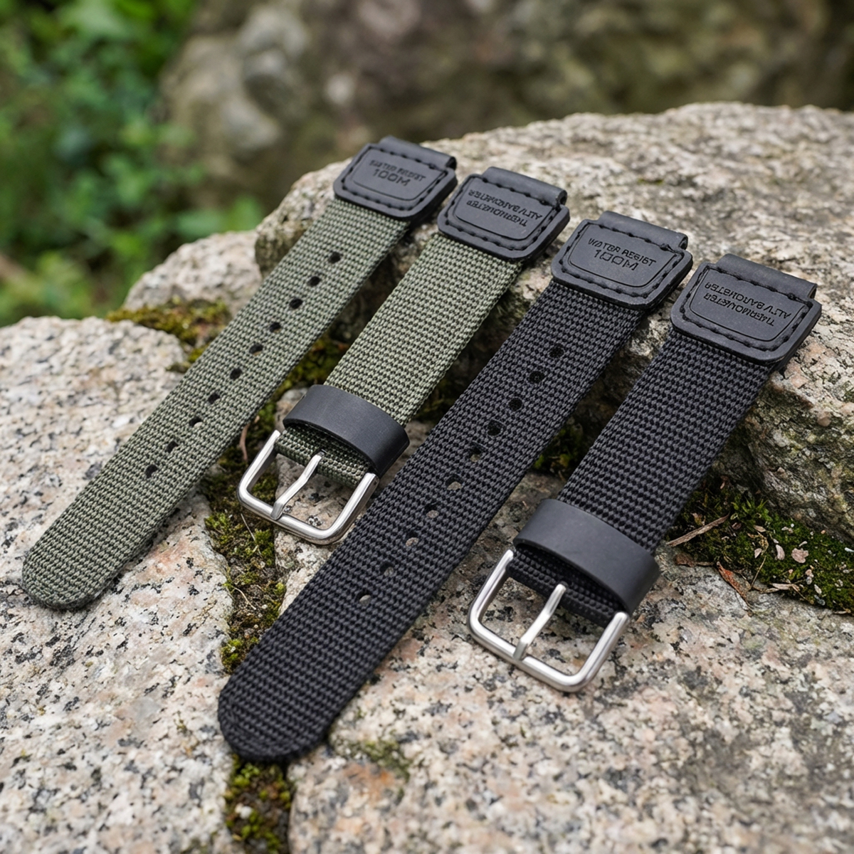 18mm Nylon Strap for Casio AE1 - Canvas Strap Watch avaliação e preço