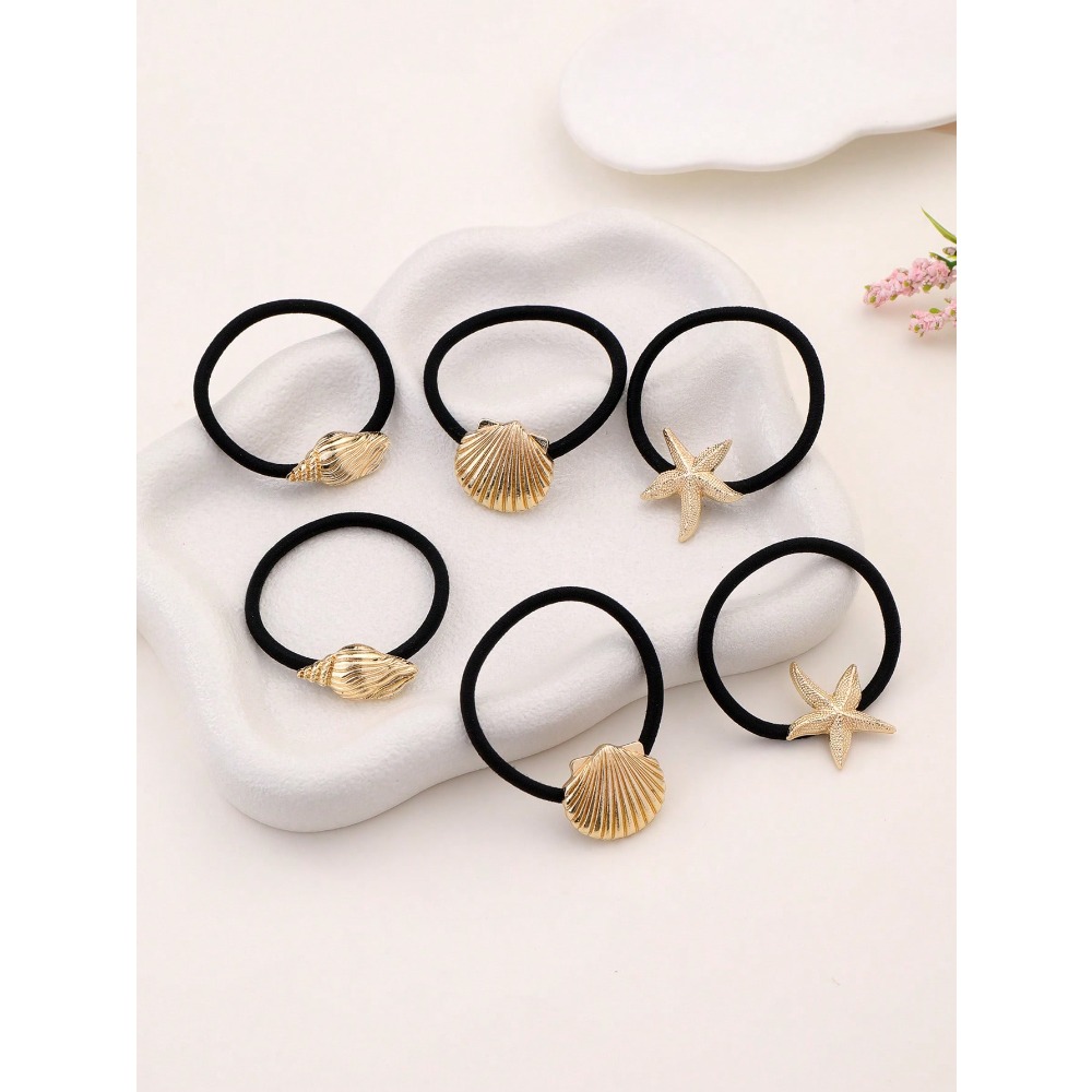 6pcs/3pcs Metal Ocean Series S - Silicone Band Women avaliação e preço