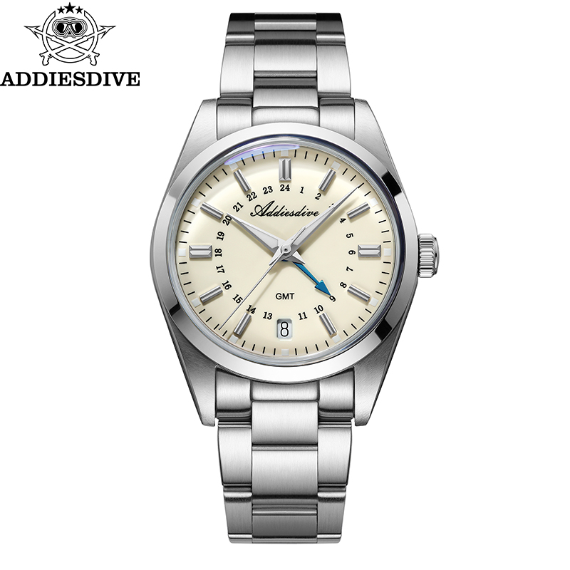 ADDIESDIVE Hot Brand 36mm Luxu - Stainless Bracelet Diver avaliação e preço