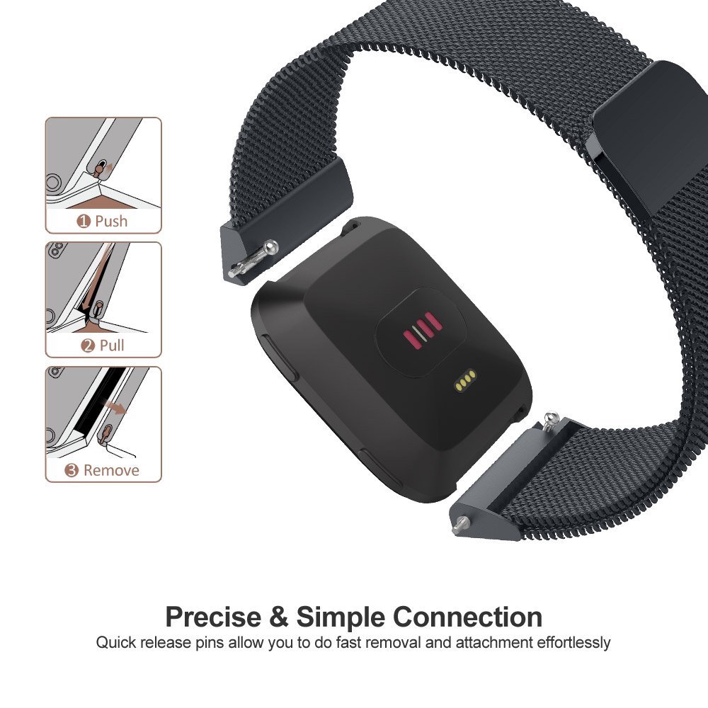 Milanese Mesh Band Strap for F - Mesh Strap Metal avaliação e preço