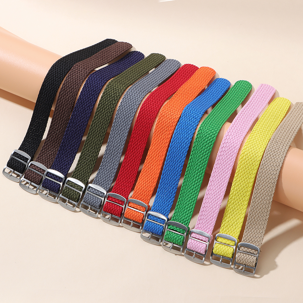 Nylon Woven Canvas Watch Band  - Perlon Strap Woven avaliação e preço