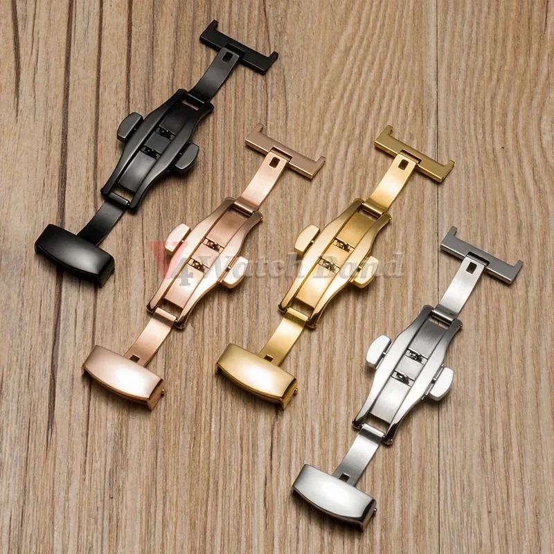 Watch Fold Buckle  20mm 22mm D - Butterfly Clasp Deployant avaliação e preço