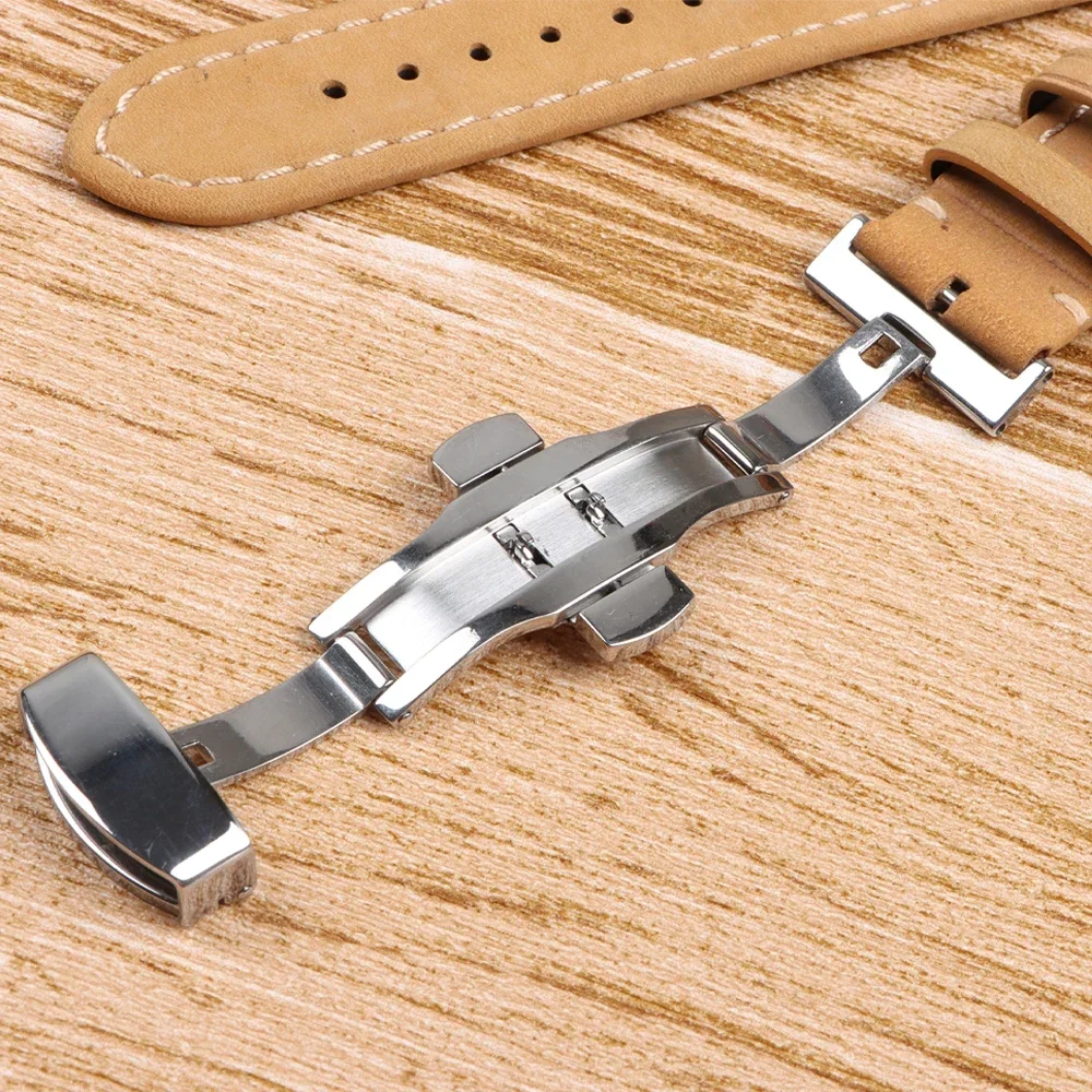 Watch Fold Buckle  20mm 22mm D - Butterfly Clasp Deployant avaliação e preço