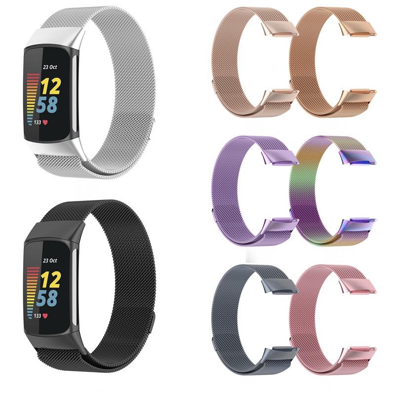 Metal Band For Fitbit Charge 5 - Mesh Strap Metal avaliação e preço