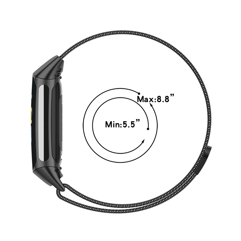 Metal Band For Fitbit Charge 5 - Mesh Strap Metal avaliação e preço