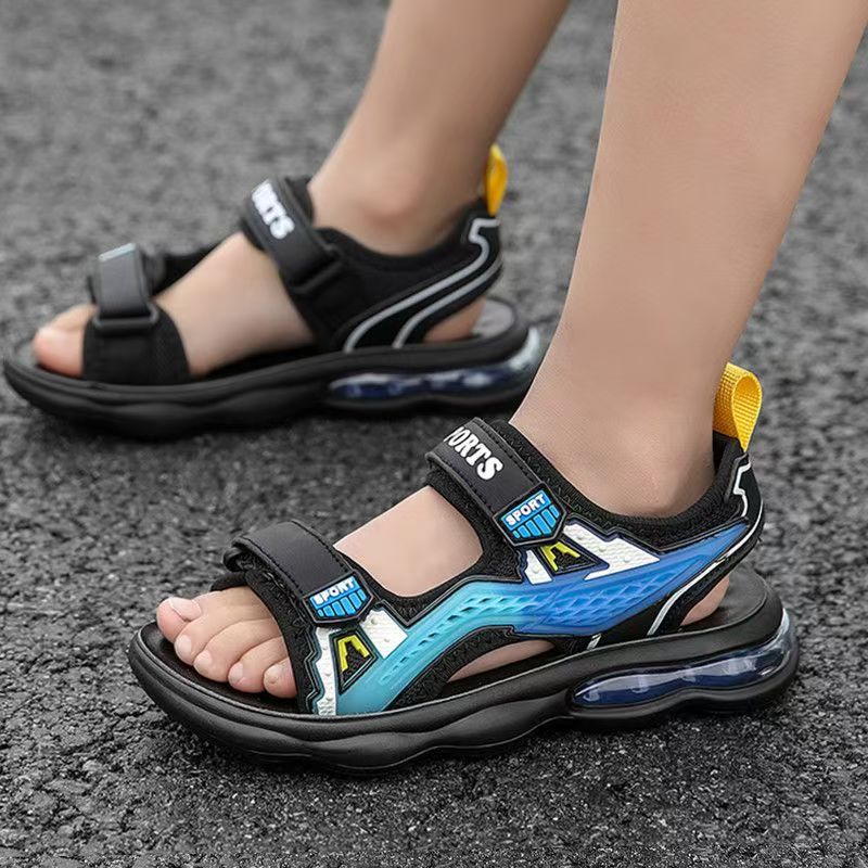 Children's Summer New Open Toe - Sport Loop Velcro avaliação e preço