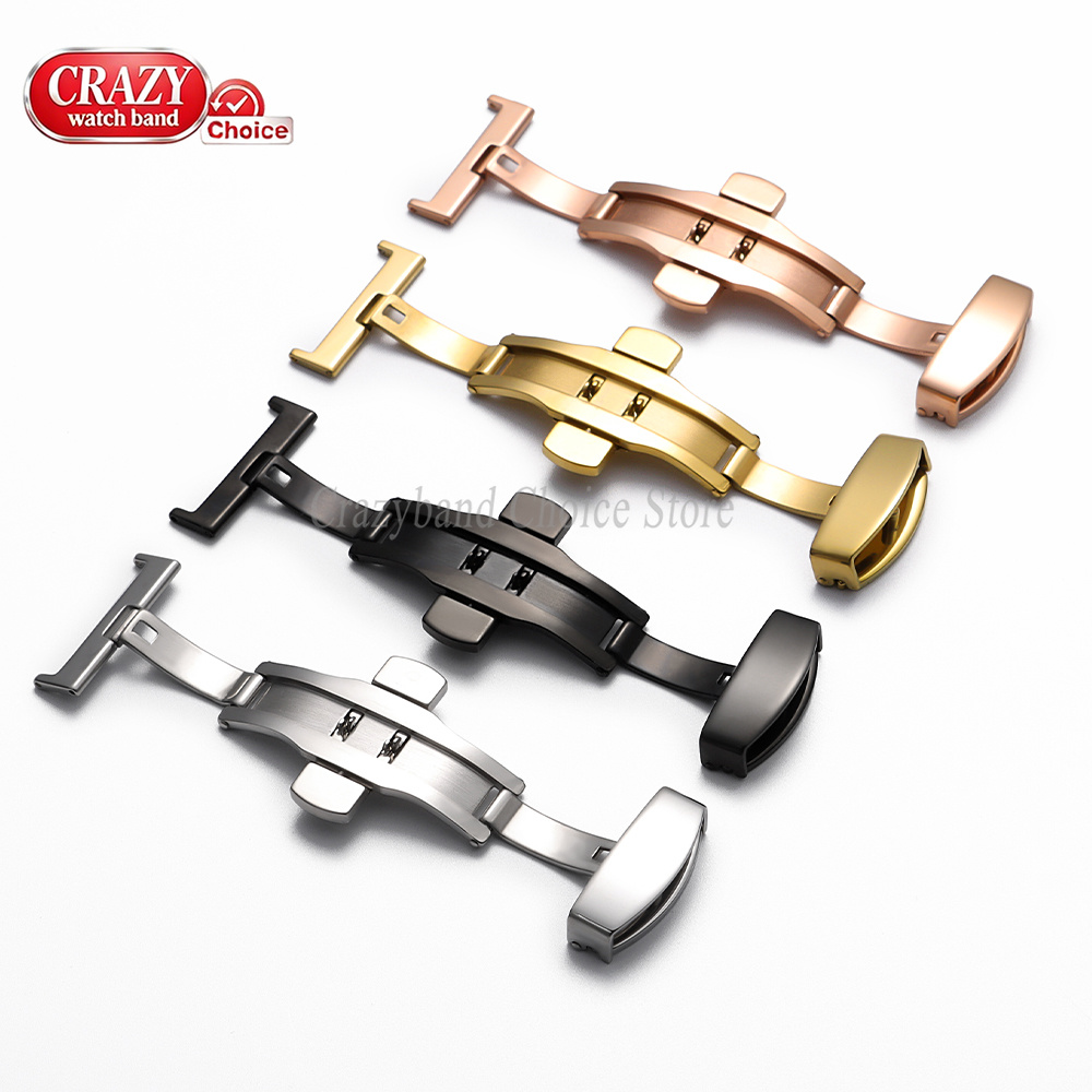 Stainless Steel Butterfly Buck - Butterfly Clasp Deployant avaliação e preço