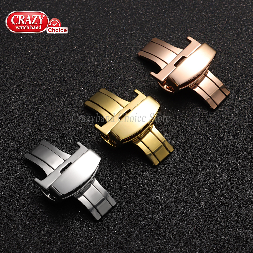 Stainless Steel Butterfly Buck - Butterfly Clasp Deployant avaliação e preço