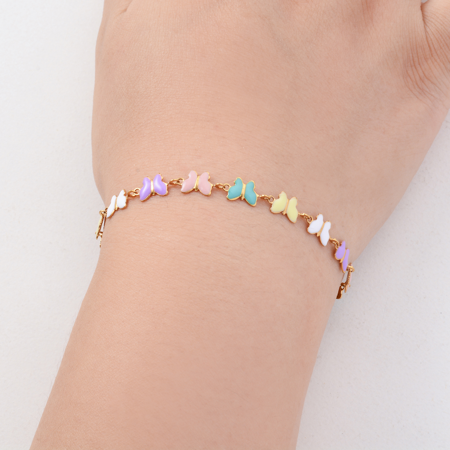 1Pcs Stainless Steel For Women - Butterfly Clasp Deployant avaliação e preço
