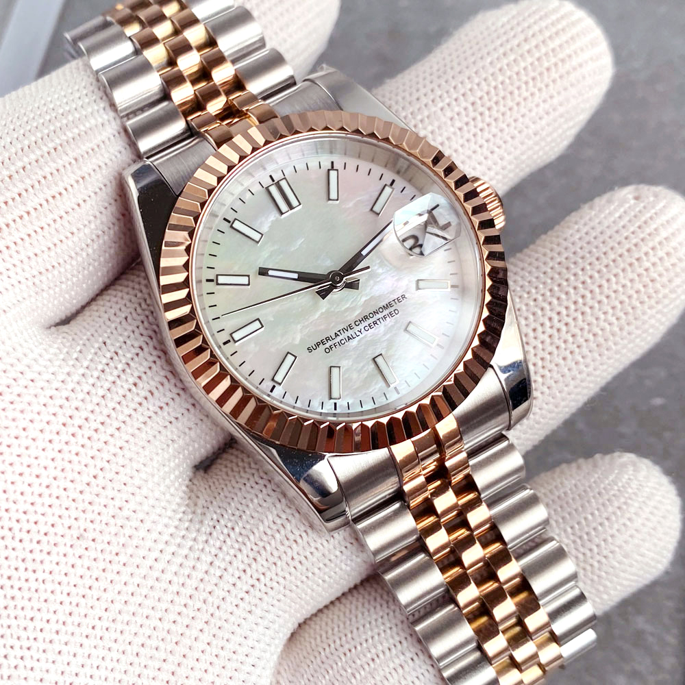 Customized two tone rose gold  - Stainless Bracelet Diver avaliação e preço