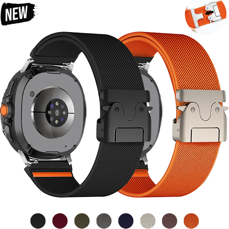 Nylon Strap For Samsung Galaxy - Parachute Strap Elastic avaliação e preço