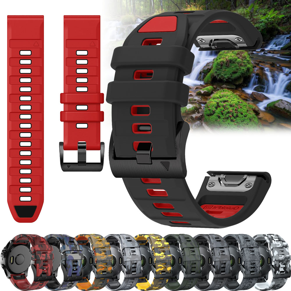 Fenix E 47mm Official QuickFit - Silicone Watch Band 22Mm avaliação e preço