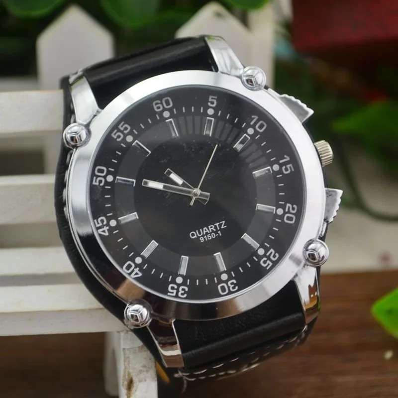 Fashion Brand Luxury Wristwatc - Leather Watch Band Men avaliação e preço