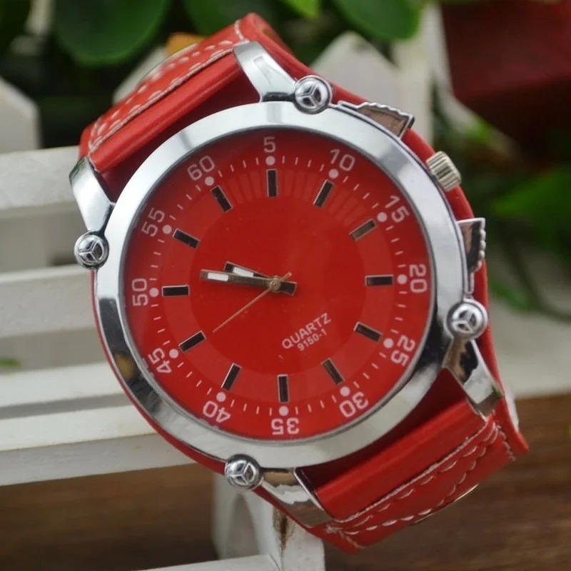 Fashion Brand Luxury Wristwatc - Leather Watch Band Men avaliação e preço