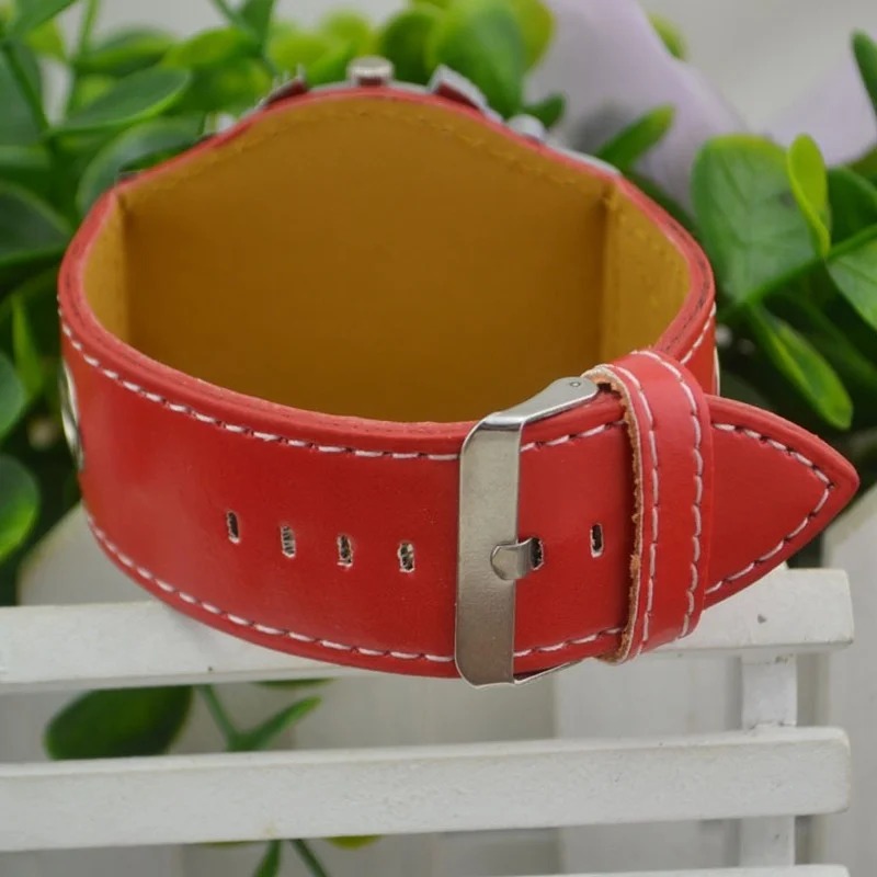 Fashion Brand Luxury Wristwatc - Leather Watch Band Men avaliação e preço