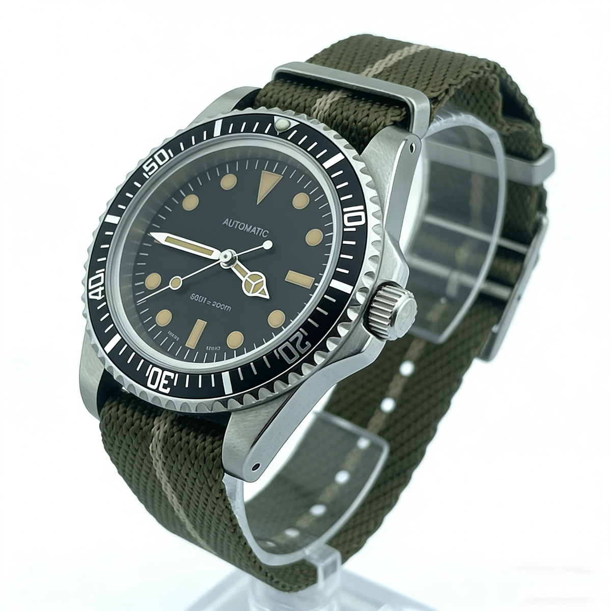 39.5mm Diver Retro watch sapph - Tropic Strap Vintage avaliação e preço