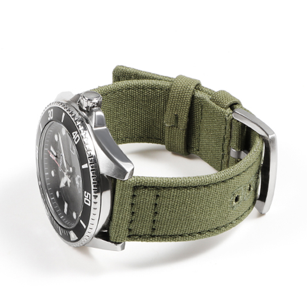 18mm 20mm Nylon Woven Canvas W - Perlon Strap Woven avaliação e preço