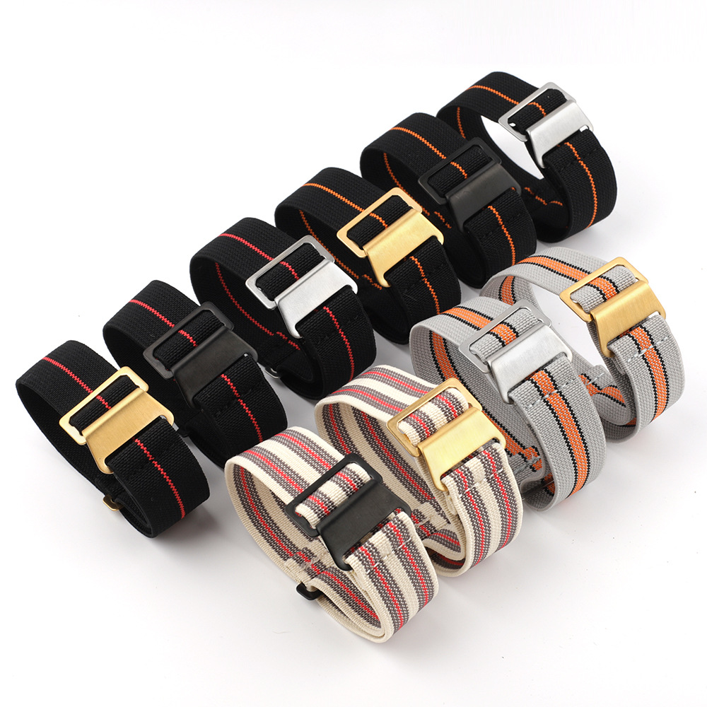 Parachute Nylon Watch Band 18m - Parachute Strap Elastic avaliação e preço