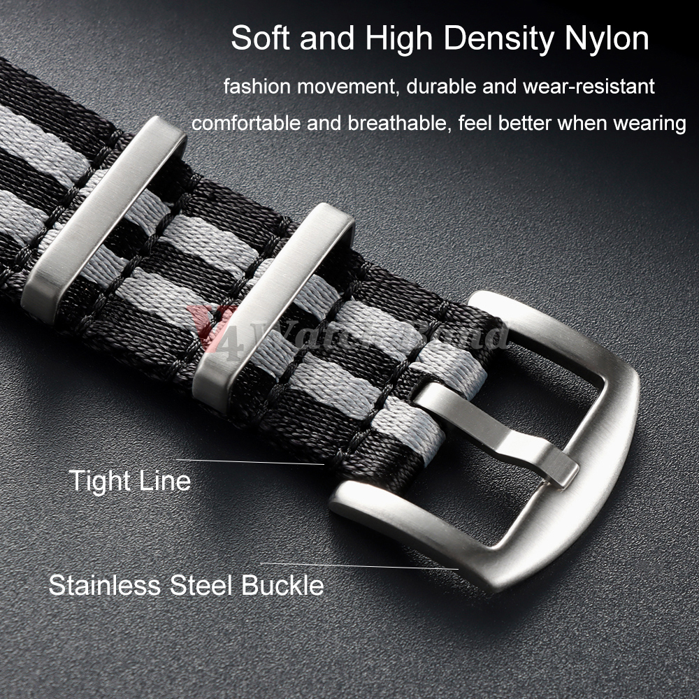 XL Super Long Size 330mm Nylon - Perlon Strap Woven avaliação e preço