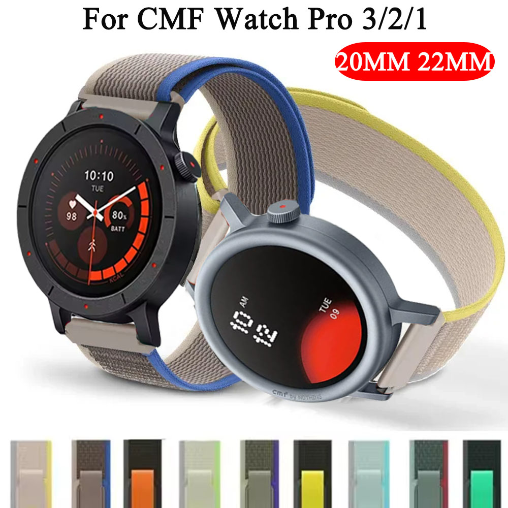 20/22mm Trail Loop Watchband F - Sport Loop Velcro avaliação e preço